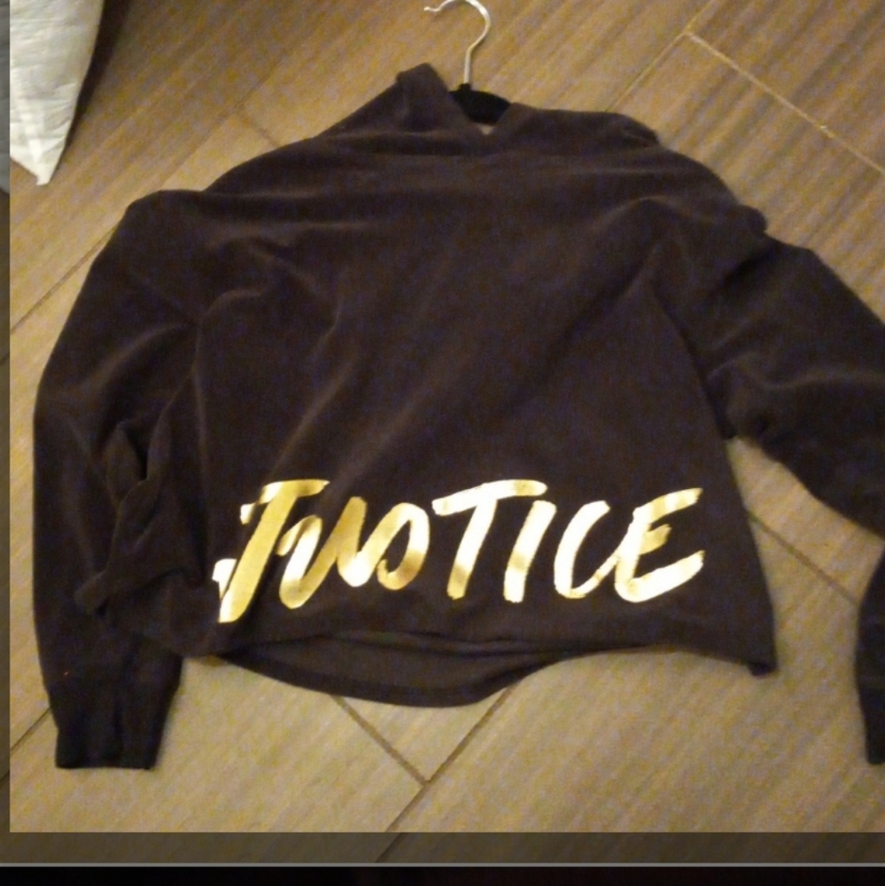 Justice hooded sweater